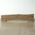 Approx. 100 Inches Long Rustic Riverbend Low Bench