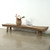 Approx. 100 Inches Long Rustic Riverbend Low Bench