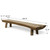 Approx. 100 Inches Long Rustic Riverbend Low Bench