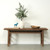 Approx. 78" Long 18" Deep Vintage Console Table Weathered Natural Elm Wood