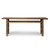 Approx. 78" Long 18" Deep Vintage Console Table Weathered Natural Elm Wood