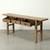 Approx. 80 Inches Vintage Console Table with Four Drawers Weathered Natural