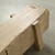 Approx 76-80 Inches Wide Vintage House Beam Bench Weathered Natural