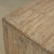 Approx. 79" Rustic Natural Wood Sideboard–3 Drawers & 3 Doors Weathered Natural