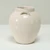 Approx. 9" H Off White Ceramic Vase with Two Handles
