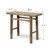 Approx.38.2" Long 16.9" Deep Vintage Counter Table Weathered Natural
