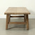 Vintage Coffee Table 63x23.6x17.7H Weathered Natural