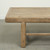 Vintage Coffee Table 68.1Wx35Dx19.7H Walnut Wood Top Weathered Natural