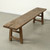 Approx. 74 Inches Long 15 Inches Deep Vintage Rustic Bench Weathered Natural
