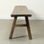 Approx. 78.3 Inches Long 13.8 Inches Deep Vintage Rustic Bench Weathered Natural