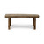 Vintage noodle bench 44.5 inches long 11 inches deep weathered natural