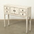 39" Long Four Drawers Console Table Antique Off White