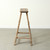 Approx. 15.4" Wide 7.9" Deep Vintage Bar Stool with Weathered Natural