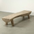 Approx. 87" W 23"D Live Edge Slab Bench/Table Weathered Natural
