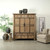 Approx. 61" Wide 70" Tall Ming Harmony Storage Cabinet with Six Drawers Weathered Natural