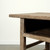 Approx.41 Inches Vintage Table with Storage Weathered Natural