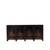 Approx.98" Long 19" Deep Four Door Sideboard Distressed Black