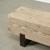 Approx 84-90 Inches Long 13-16 Inches Deep Vintage Timber Block Bench