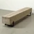Approx 84-90 Inches Long 13-16 Inches Deep Vintage Timber Block Bench