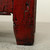 Antique sideboard 61x16x35H with red lacquer