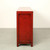 Antique sideboard 61x16x35H with red lacquer