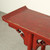 Vintage altar table  67x13x35H with red  lacquer