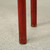 Vintage altar table  67x13x35H with red  lacquer