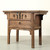 Antique  entrance table with 3 drawers 40x17x32H Elmwood
