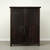 Approx 77" High Vintage Lattice Door Cabinet Weathered Natural