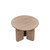 28 Inches Round Side Table Weathered Grey