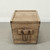 Vintage Storage Trunk Coffee Table with Iron Stapples 42"W 21"D