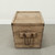 Vintage Storage Trunk Coffee Table with Iron Stapples 42"W 21"D