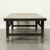 Approx. 74 Inches Wide Two-Toned Vintage Coffee Table Distressed Black