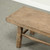 Vintage Coffee Table 73.6x20.5x17.7H Weathered Natural Warm Wood Tone