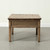 Vintage Coffee Table with Two Drawers Weathered Natural 27.6x26.4x20.1H