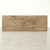 Vintage Narrow Console 39.8" Long 13.8" Deep Weathered Natural Elmwood