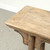 Vintage Narrow Console 39.8" Long 13.8" Deep Weathered Natural Elmwood