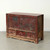 Antique sideboard with 3 drawers and 2 doors 45.7x16.9x31.9H Original  Polychromy