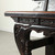 Elmwood Bench with Distressed Black 71.3x17.7x40.6H