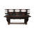 Elmwood Bench with Distressed Black 71.3x17.7x40.6H