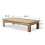 Vintage Extra Large Coffee Table 80.3W 40.2D 19.7H Weathered Natural