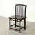 Antique Slat-back Chair 19.7x16.1x36.2H
