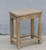 Approx. 18-20 Inches Wide Vintage Rectangular Table Weathered Natural (finish & size vary)