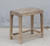 Approx. 18-20 Inches Wide Vintage Rectangular Table Weathered Natural (finish & size vary)