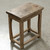 Approx. 18-20 Inches Wide Vintage Rectangular Table Weathered Natural (finish & size vary)