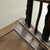 Pair of Antique Horseshoe-Back Armchairs  22x15.4x39.8H