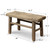 Vintage Accent Table Approx.33.9 Inches Wide 14.2" Deep 18.5" High