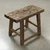 Vintage Accent Table Approx. 25.2 " Wide 12.2" Deep 18.9" High
