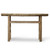 Approx. 59.4" Wide 16.1" Deep Vintage Console Table Weathered Natural