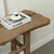 Approx. 59.4" Wide 16.1" Deep Vintage Console Table Weathered Natural
